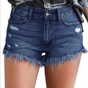 NEW SUPER stretchy denim shorts
